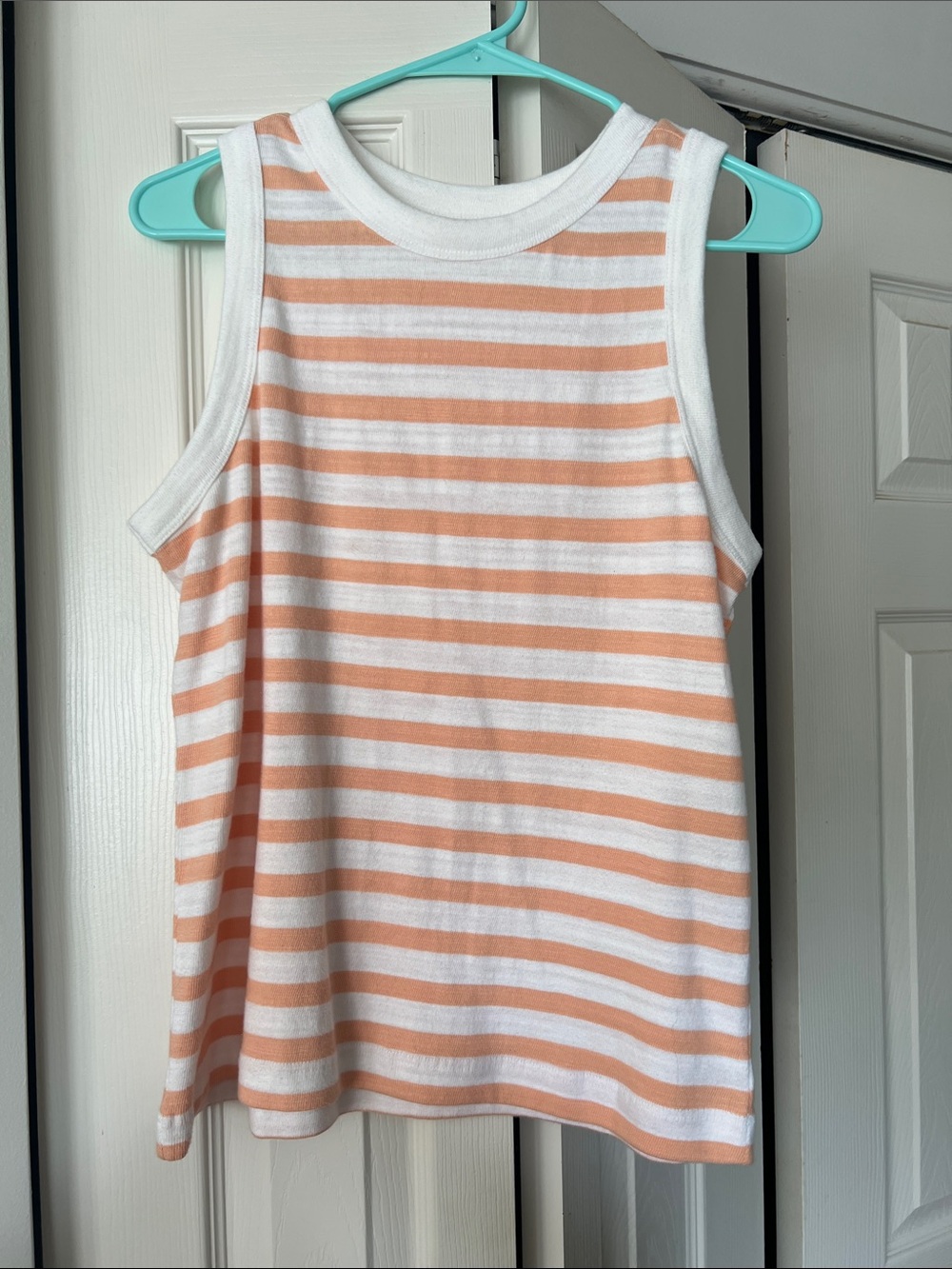 Peach Stripe Tank - LOFT